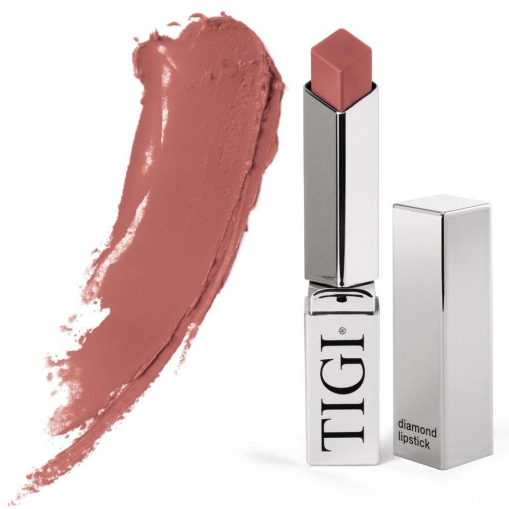 TIGI Professional Cosmetics Diamond Lipstick Shade Loyalty Rose Hip Seed Oil